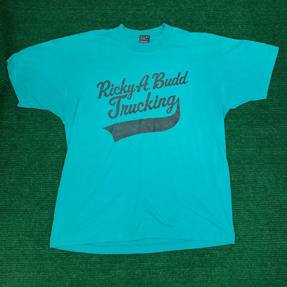 Vintage 90s single stitch Ricky Budd t shirt
